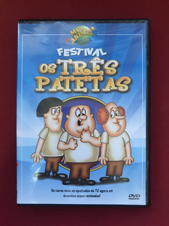 DVD - Os Três Patetas - Mundo Animado Festival