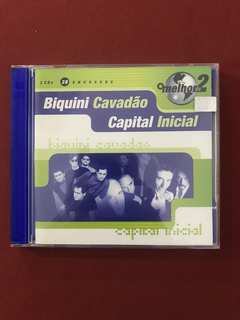 CD Duplo- Biquini Cavadão E Capital Inicial- Nacional- Semin