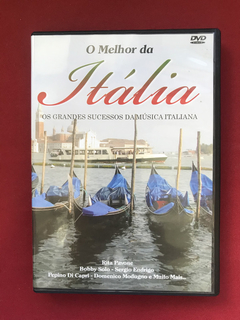 DVD - O Melhor Da Itália - Rita Pavone / Bobby Solo - Semin.