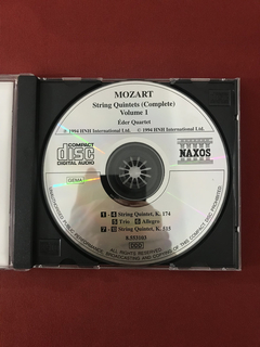 CD - Mozart - String Quintets K. 174 E K. 515 - Importado na internet