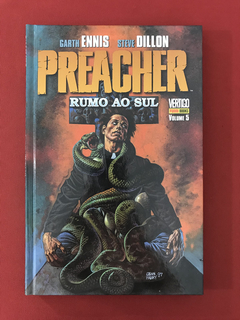 HQ - Preacher - Volume 5 - Rumo Ao Sul - Capa Dura- Seminovo