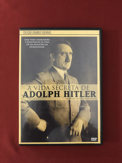 DVD - A Vida Secreta De Adolph Hitler - Seminovo