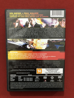 DVD - Velozes E Furiosos 4 - Vin Diesel - Dir: Justin Lin - comprar online