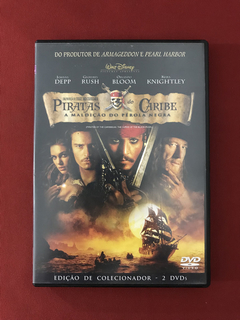 DVD Duplo- Piratas Do Caribe Maldição Do Pérola Negra- Semin