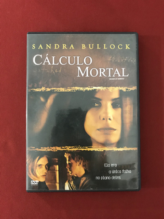 DVD - Cálculo Mortal - Sandra Bullock - Seminovo