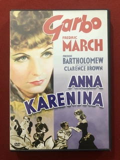 DVD - Anna Karenina - Greta Garbo e Fredric M. - Seminovo