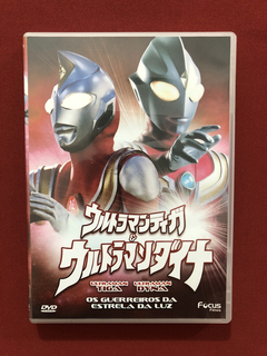 DVD - Ultraman Tiga & Ultraman Dyna - Seminovo