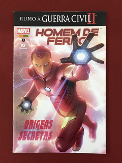 HQ - Homem De Ferro - Nº 8 - Origens Secretas- Panini Comics