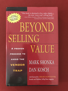 Livro - Beyond Selling Value - Mark Shonka - Seminovo