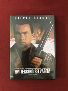 DVD - Em Terreno Selvagem - Steven Seagal - Seminovo