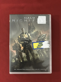 DVD - Halo Nightfall - Dir: Sergio Mimica-Gezzan - Seminovo