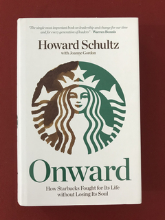 Livro - Onward - Howard Schult - Capa Dura - Ed. Wiley
