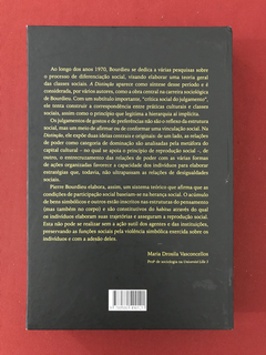 Livro - A Distinção - Pierre Bourdieu - Capa Dura - Seminovo - comprar online