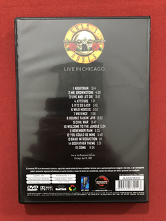 DVD - Guns N' Roses / Live In Chicago - Seminovo - comprar online
