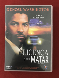 DVD - Licença Para Matar - Denzel Washington - Seminovo