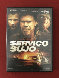DVD - Serviço Sujo - Patrick Flueger - Seminovo