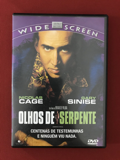 DVD - Olhos De Serpente - Nicolas Cage - Seminovo