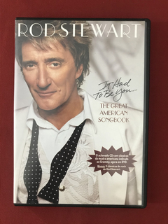 DVD - Rod Stewart The Great American Song Book - Seminovo