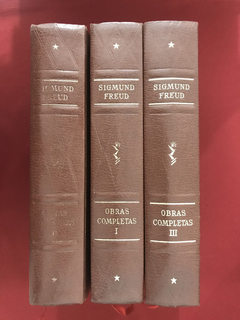 Livro - Obras Completas - 3 Tomos- Sigmund Freud - Capa Dura na internet