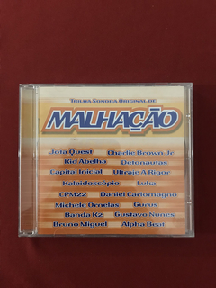 CD - Malhação - Trilha Sonora Original - Nacional - Seminovo
