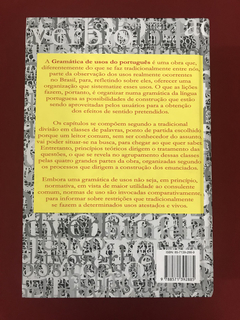 Livro- Gramática De Usos Do Português - Capa Dura - Seminovo - comprar online