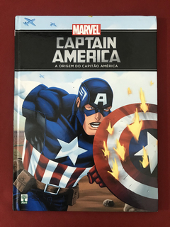 Livro- Captain America - A Origem Do Capitão América - Abril