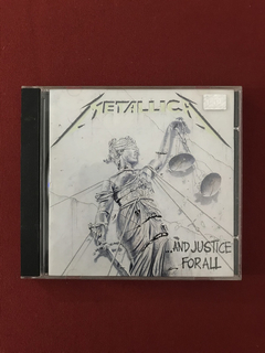 CD - Metallica - ...And Justice For All - 1988 - Nacional