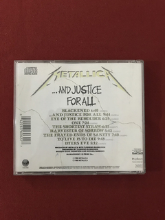 CD - Metallica - ...And Justice For All - 1988 - Nacional - comprar online