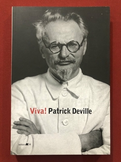 Livro - Viva! - Patrick Deville - Editora 34 - Seminovo