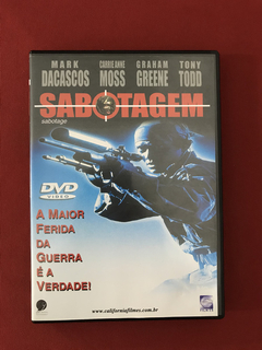 DVD - Sabotagem - Mark Dacascos - Seminovo