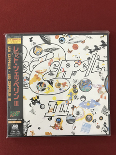 CD - Led Zeppelin - III - Japonês - OBI - Seminovo