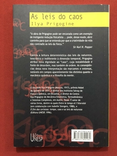 Livro - As Leis Do Caos - Ilya Prigogine - Editora Unesp - Seminovo - comprar online