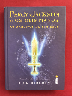Livro - Percy Jackson - Os Arquivos Do Semideus - Seminovo