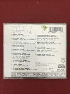 CD - Gilberto Gil - Personalidade - 1987 - Nacional - comprar online