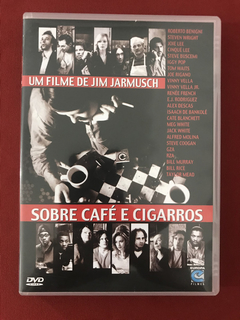 DVD - Sobre Café E Cigarros - Dir: Jim Jarmusch - Seminovo