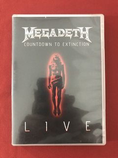 DVD - Megadeth Countdown To Extinction Live - Seminovo