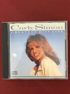 CD - Carly Simon - Greatest Hits Live - 1988 - Importado