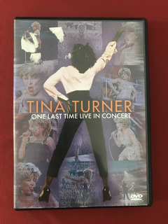 DVD - Tina Turner One Last Time Live In Concert - Seminovo