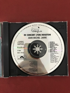 CD - Jean Michel Jarre - In Concert - 1987 - Nac. - Seminovo na internet