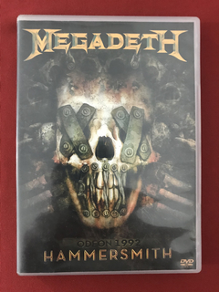 DVD - Megadeth Odeon 1992 Hammersmith - Seminovo