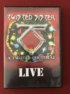 DVD - Twisted Sister A Twisted Christmas Live - Seminovo
