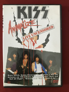 DVD - Kiss Animalize Live Uncensored