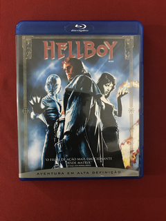 Blu-ray - Hellboy - Dir: Guillermo Del Toro - Seminovo