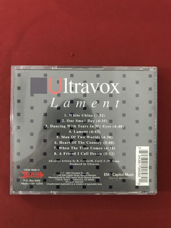 CD - Ultravox - Lament - 1984 - Importado - comprar online