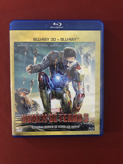 Blu-ray Duplo - Homem De Ferro 3 - Dir: Shane Black - Semin