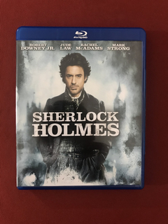 Blu-ray - Sherlock Holmes - Dir: Guy Ritchie - Seminovo