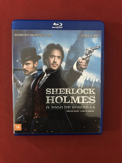 Blu-ray - Sherlock Holmes O Jogo De Sombras - Seminovo