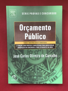 Livro - Orçamento Público - José Carlos Oliveira de Carvalho