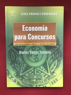 Livro - Economia Para Concursos - Marlos Vargas Ferreira
