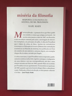 Livro - Miséria Da Filosofia - Karl Marx - Seminovo - comprar online